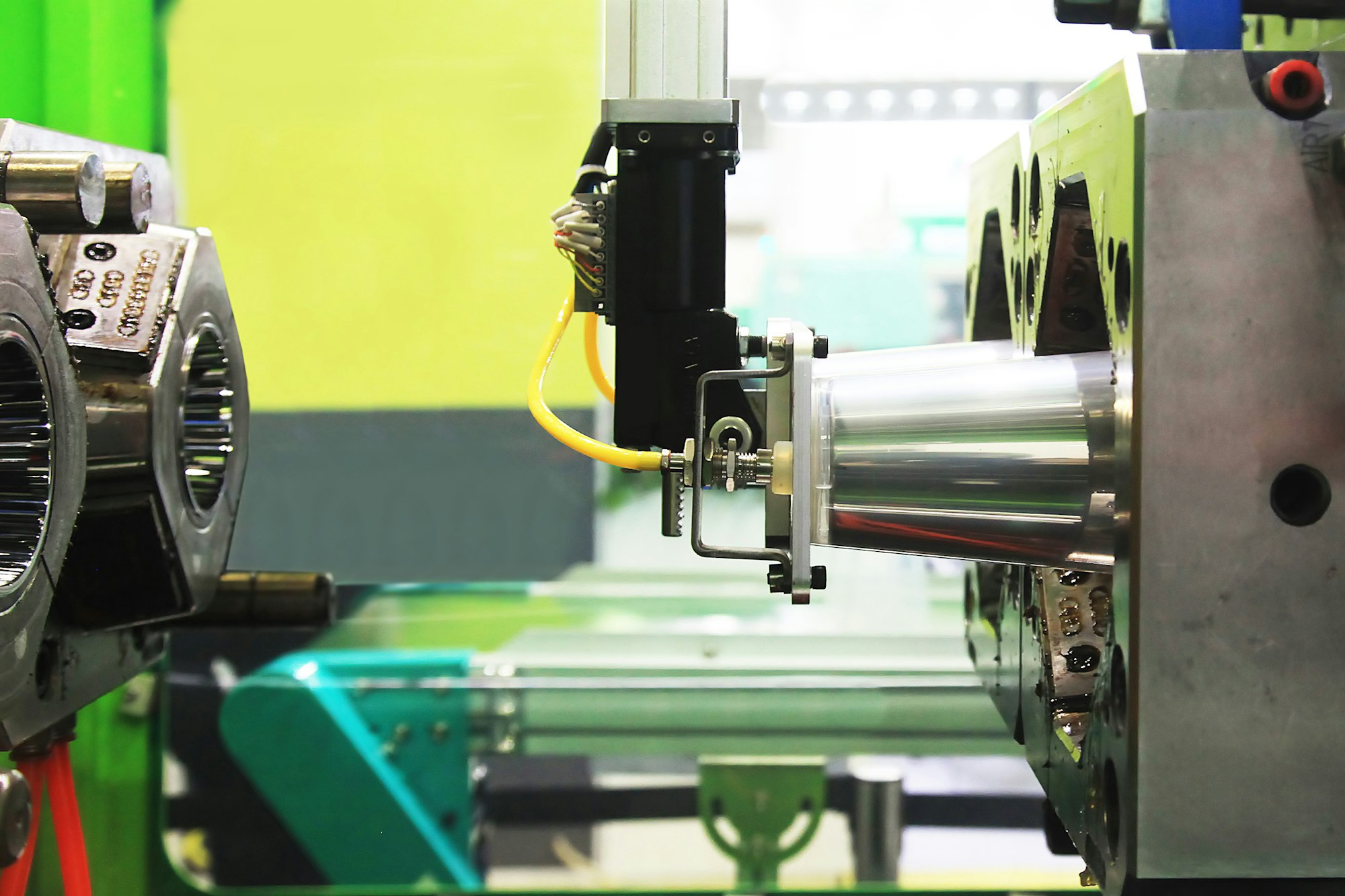 Production of plastic utensils